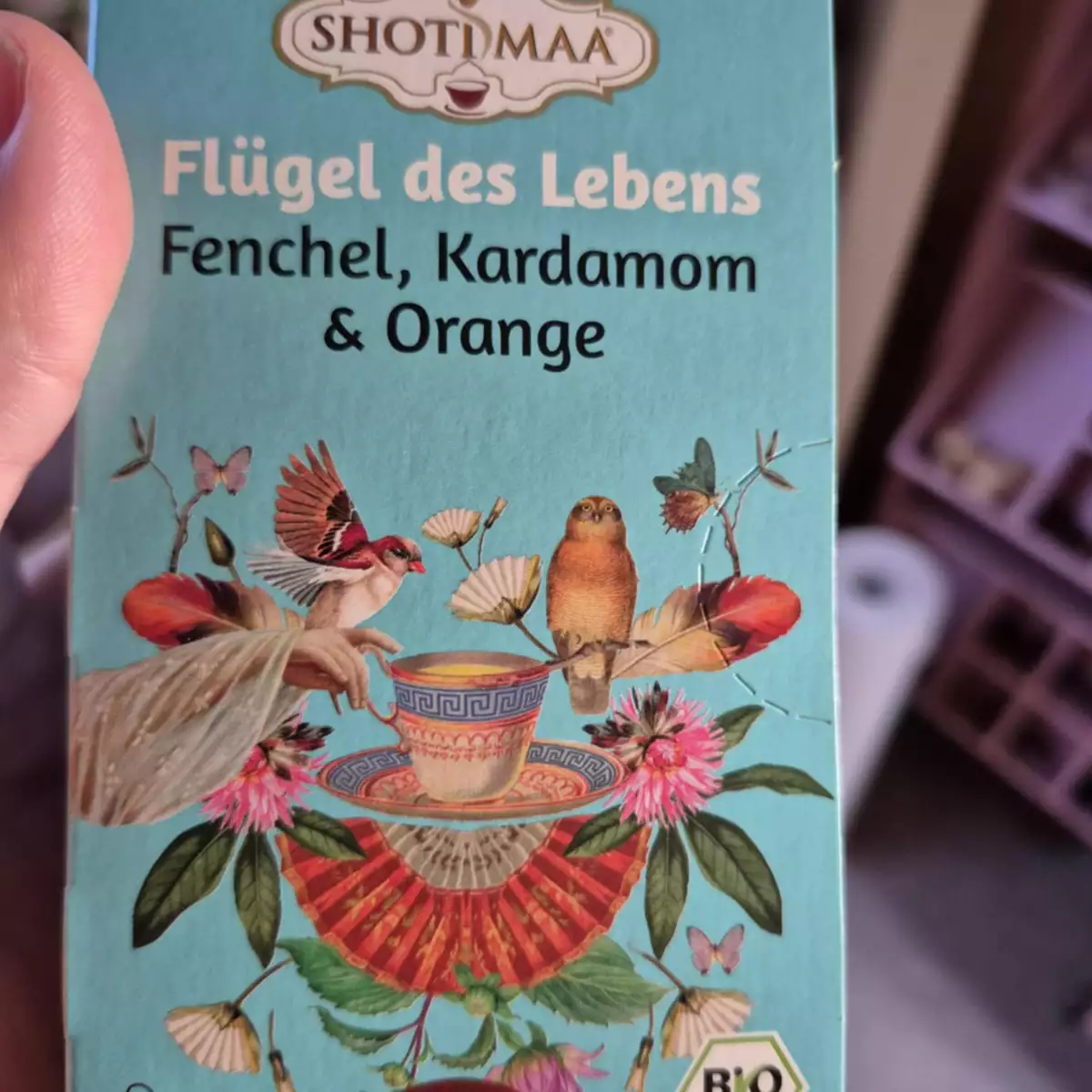 Infusion Bio Fenouil, Cardamone, Orange