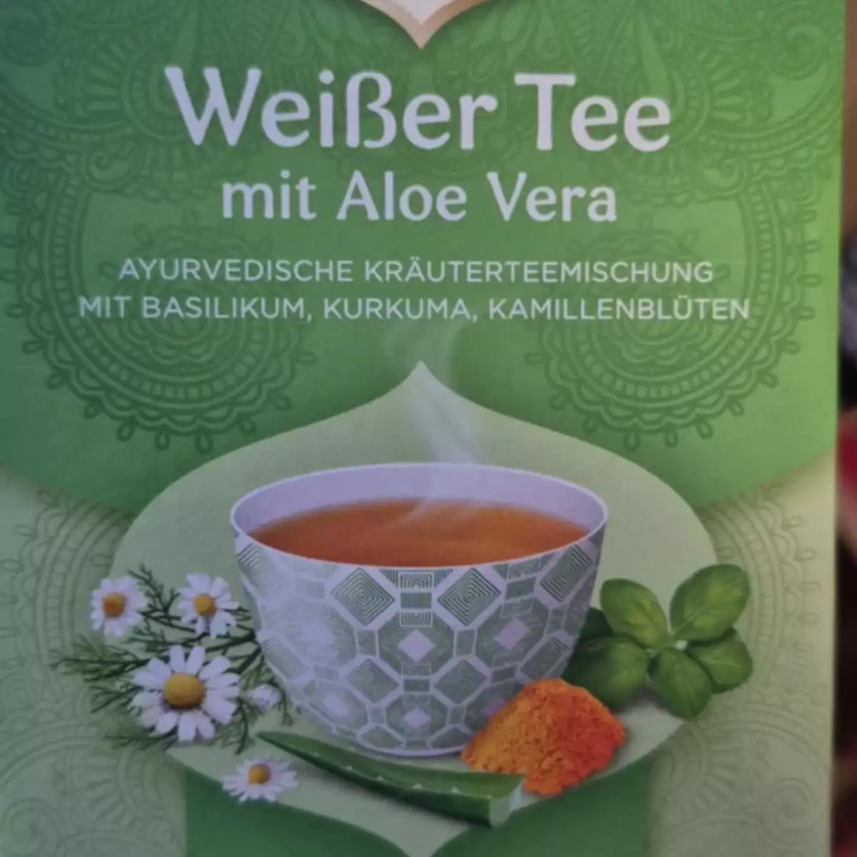 Thé blanc Bio à l'Aloe vera
