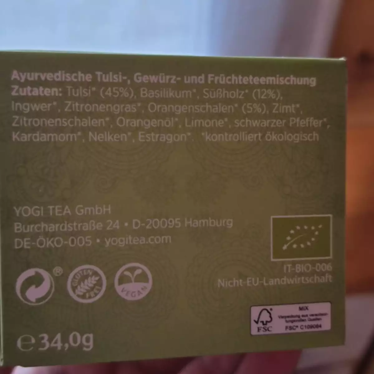Tulsi Gelassenheit