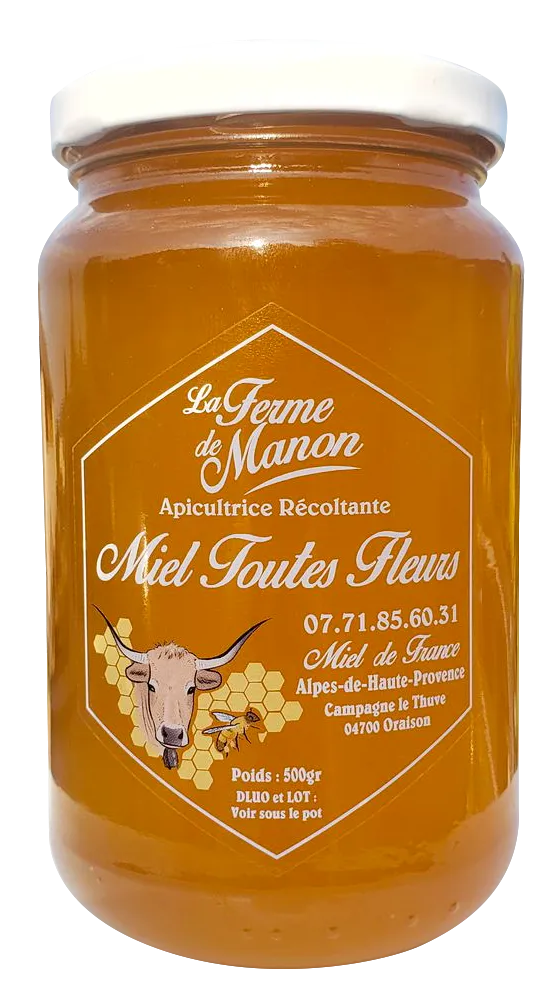 Miel toutes Fleurs La Ferme de Manon