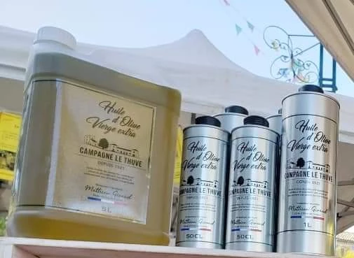 Huile d'Olive Campagne le Thuve