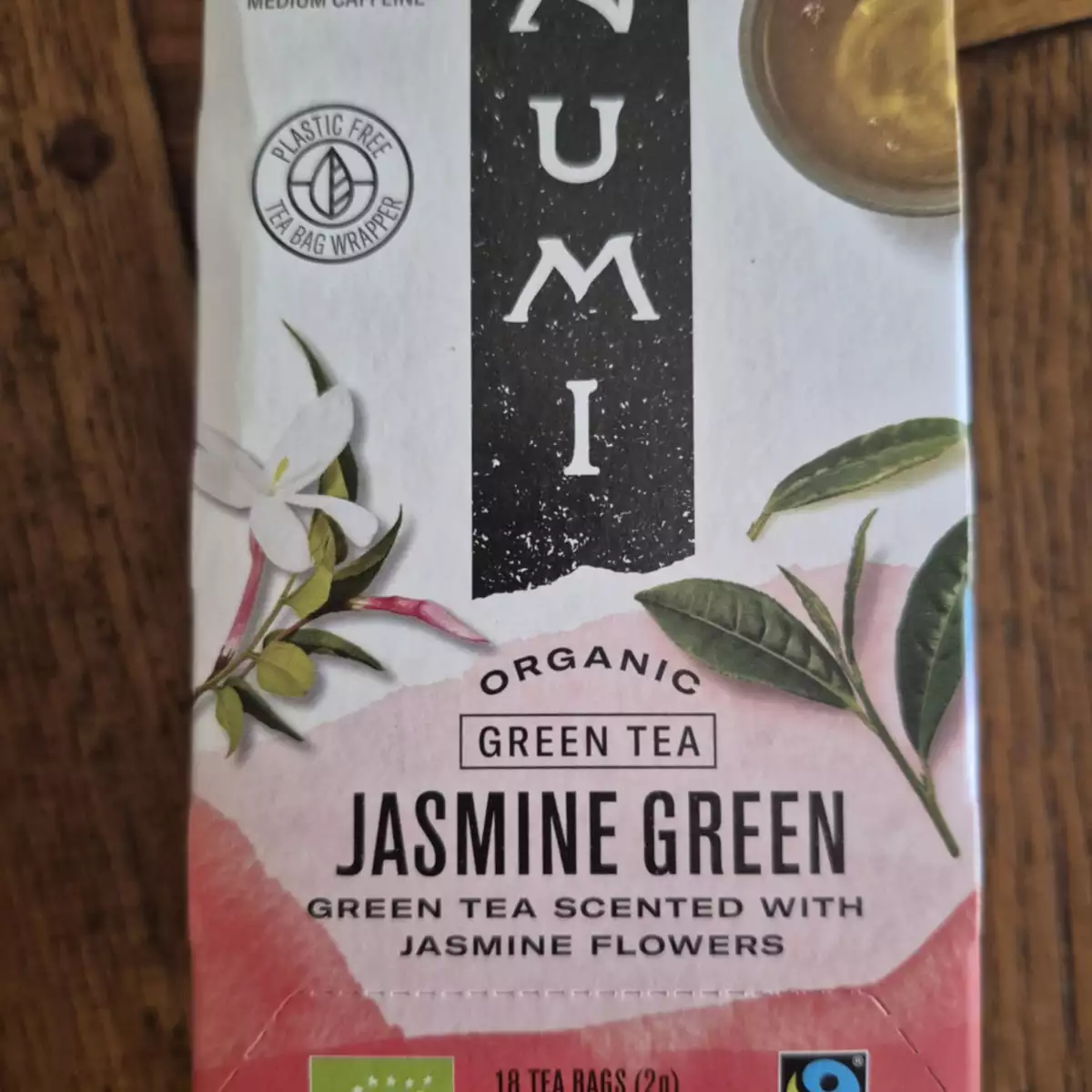 Thé vert Bio parfumé aux fleurs de jasmin bio